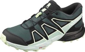 img 1 attached to 👟 Durable and Stylish Salomon Speedcross Rd Dahlia Cher Boys' Shoes: Perfect for Outdoor Adventures!