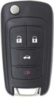 keyless2go fcc oht01060512 replacement flip key fob for equinox, verano, sonic & other vehicles logo