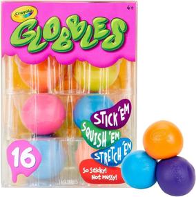 img 4 attached to 🎨 Crayola Globbles: Fun and Colorful Stocking Stuffers - 16 Count