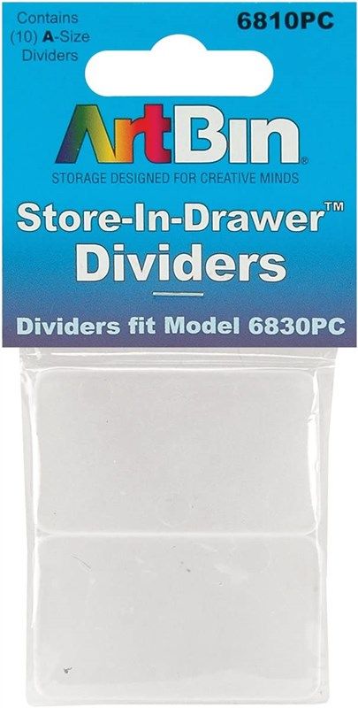artbin store drawer divider packs 10 로고