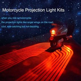 img 3 attached to Motorcycle Angel Wings Projection Light Kit
