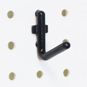 img 3 attached to 🔥 Efficient Wall Peg Hook Kit, 50-Pack in Sleek Black