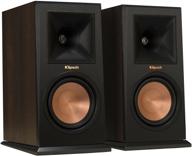 klipsch rp-150m walnut bookshelf speakers (pair) - enhanced seo-friendly product name logo