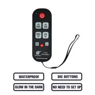 📺 universal waterproof remote control a-tv10 compatible with vizio, lg, and sharp brand tvs - excludes cable boxes and satellite receivers logo