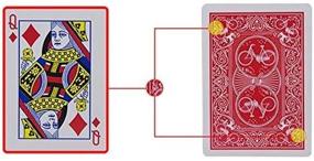 img 3 attached to 🎩 SHENGLIN New Secret Marked Poker Cards: Enhanced See Through Playing Cards for Astonishing Magic Tricks and Toys