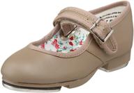 👠 capezio kids 3800 mary jane tap shoe for little and big kids logo