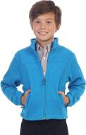 gioberti polar fleece jacket black boys' clothing ~ jackets & coats logo