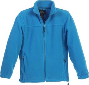 img 1 attached to Gioberti Polar Fleece Jacket Black Boys' Clothing ~ Jackets & Coats