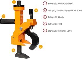 img 1 attached to 🔧 Пневматический инструмент для ломки бортов: Тяжелое оборудование для смены шин для автомобиля, грузовика, трактора, косилки, квадроцикла, дома на колесах, гольф-карта от BESTOOL.