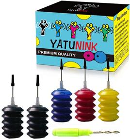 img 4 attached to 🖨️ YATUNINK HP 910 910XL Refill Ink Kit for OfficeJet 8020, 8022, 8025, 8028, 8035 Printer (5 Pack, 30ml)