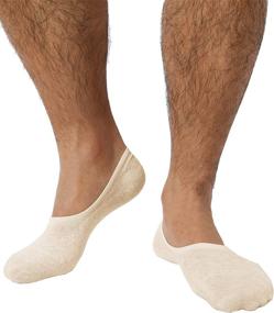 img 1 attached to 🧦 OSABASA Men's No Show Loafer Socks with CoolPlus, Non-Slip Grip - Boat Shoe Liners