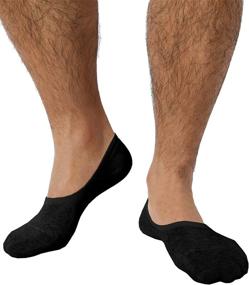 img 2 attached to 🧦 OSABASA Men's No Show Loafer Socks with CoolPlus, Non-Slip Grip - Boat Shoe Liners