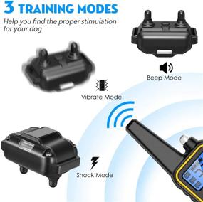 img 3 attached to 🐶 iMounTEK Shock Collar with Remote: Advanced 3-Mode Dog Training Collar for 2020 - 2600Ft Range, Adjustable Levels - Ideal for Small, Medium & Large Dogs