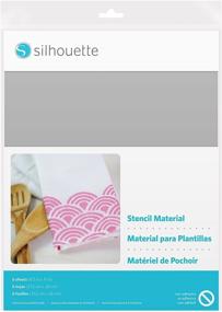 img 1 attached to Silhouette Stencil Material Sheets Non Adhesive