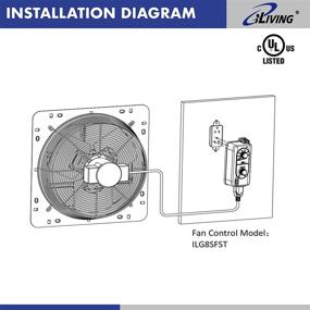 img 2 attached to ILIVING Exhaust Thermospeed Controller ILG8SFST