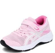 asics unisex child contend sneaker - stylish directoire girls' shoes logo