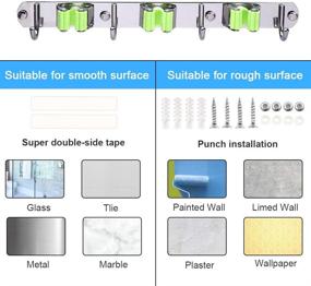 img 1 attached to 🛁 Stainless Organizer Bathroom: A Versatile and Adhesive Pasking Solution