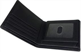 img 1 attached to AurDo Trifold Premium Men's Accessories: Blocking Capacity Wallets, Card Cases & Money Organizers