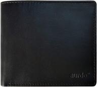 aurdo trifold premium men's accessories: blocking capacity wallets, card cases & money organizers logo