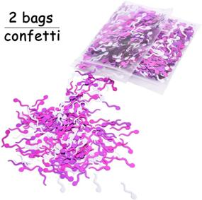 img 1 attached to 🎉 1.06 OZ / 30 g Bachelorette Party Confetti Table Decoration Supplies for Bridal Shower Party