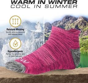 img 2 attached to 🧦 Moisture-Wicking Low-Cut Ankle Socks for Men & Women - 6 Pairs Athletic Running Socks