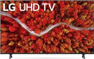 📺 2021 lg uhd телевизор 65" с реальным 4k-дисплеем на led, с функцией thinq ai, магическим пультом, частотой обновления 60 гц, встроенным алекса, bluetooth, wi-fi, usb, ethernet и hdmi. логотип