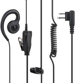 img 2 attached to 🎧 ABC Good EFG 2 Pin Walkie Talkie Earpiece with PTT Mic, Compatible with Motorola CP200 CP200D CLS1110 CLS1410 CLS1450 GP300 GP308 - 2 Pack