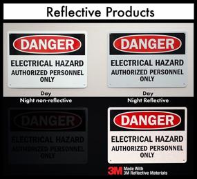 img 1 attached to Reflective Delineator SmartSign Intensity Aluminum Occupational Health & Safety Products