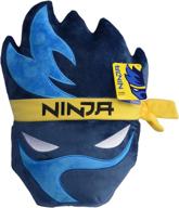 🎮 wicked cool toys ninja gamer plush pillow - game room decor accessory - tyler blevins streamer logo - 15 inch - age 6+ logo