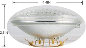 img 2 attached to 💡 Upgrade Your Landscape Lighting: SHUWDKAR Par36 Led Landscape Bulb - Powerful 9W Replacement for 50W Halogen Bulb