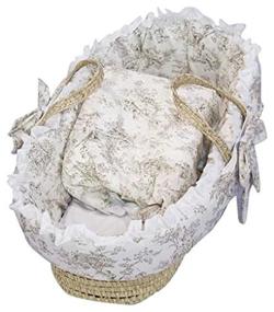 img 2 attached to Bedding Toile Deluxe Moses Basket