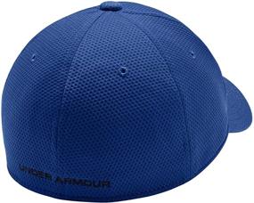 img 1 attached to Шапка Under Armour Boys' Blitzing 2.0 Stretch Fit Cap - Комфортная и стильная шапка для активных мальчиков