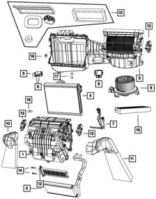 img 1 attached to Mopar 6800 4193AB HVAC Heater