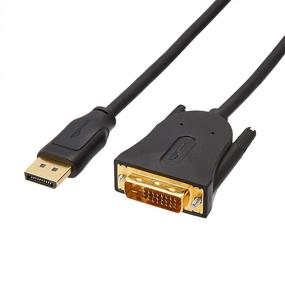 img 4 attached to 🔌 6 Feet DisplayPort to DVI Display Cable by Amazon Basics