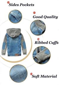 img 1 attached to ❄️ Boys' Winter Windproof Outerwear for Toddlers - Jackets & Coats