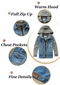 img 2 attached to ❄️ Boys' Winter Windproof Outerwear for Toddlers - Jackets & Coats