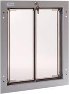 🚪 plexidor performance pet doors for dogs and cats - enhanced silver logo