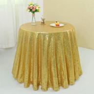 💫 zdada sparkling gold sequin tablecloth logo