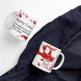 img 3 attached to 🔍 True Crime Collector's Mug - Limited Edition White Ceramic - Ideal for Gifting & Collecting