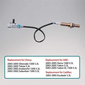 img 2 attached to 🔧 High-Quality 4Pcs O2 Oxygen Sensor Replacement for Cadillac Escalade & More - Replaces# 234-4668, 15284, 21546, SG1857