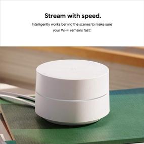 img 1 attached to 🔁 Google Wifi AC1200 Mesh WiFi System - Router for 4500 Sq Ft Coverage - 3 Pack