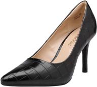 👠 dream pairs women's high stiletto heels: elegant pointed toe pumps shoes logo