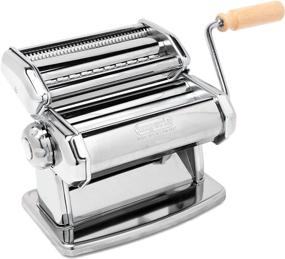 img 3 attached to 🍝 Imperia Pasta Maker Machine - Durable Steel Build with Convenient Lock Dial and Comfortable Wood Grip Handle - Model 150 Crafted in Italy