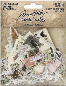 img 2 attached to Tim Holtz Advantus Ephemera Snippets Field Notes, US One Size