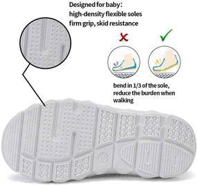 img 1 attached to 👟 Breathable Mesh Water Shoes for Toddlers - Running Sneakers and Sandals for Boys and Girls - Perfect for Pool and Beach Activities by CIOR