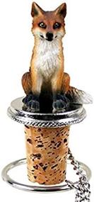 img 4 attached to 🦊 SEO-Optimized Fox Red Bottle Stopper by Conversation Concepts