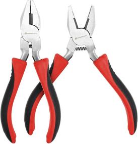 img 1 attached to Powerbuilt 640413 Mini Linesman Pliers