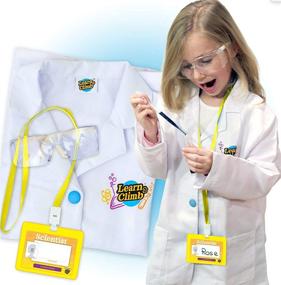 img 2 attached to 🔬 Discover the Learn Climb Lab Coat Kids: Unleashing the Little Scientist within!