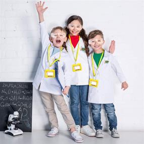 img 1 attached to 🔬 Discover the Learn Climb Lab Coat Kids: Unleashing the Little Scientist within!