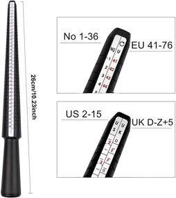 img 2 attached to 🔧 Inmarces Measuring Jewelers Polishing Mandrels: The Ultimate Tool for Beading & Jewelry Making